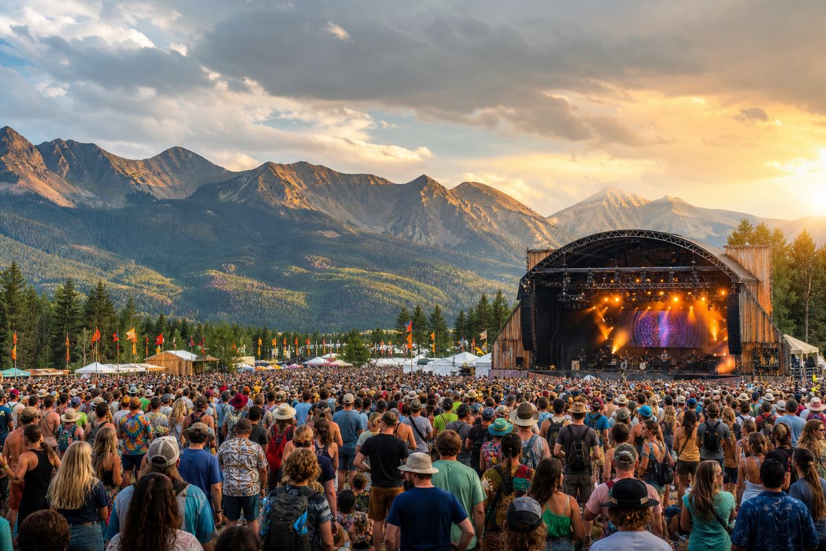 Live concert experience in Colorado