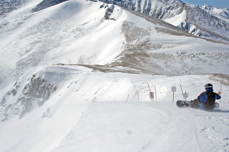 Colorado ski resort scenery