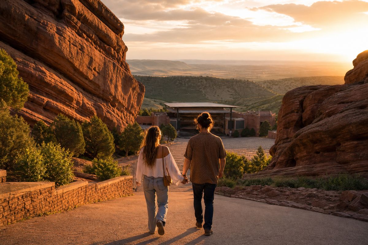 Concert Date Night Itinerary: Red Rocks Edition