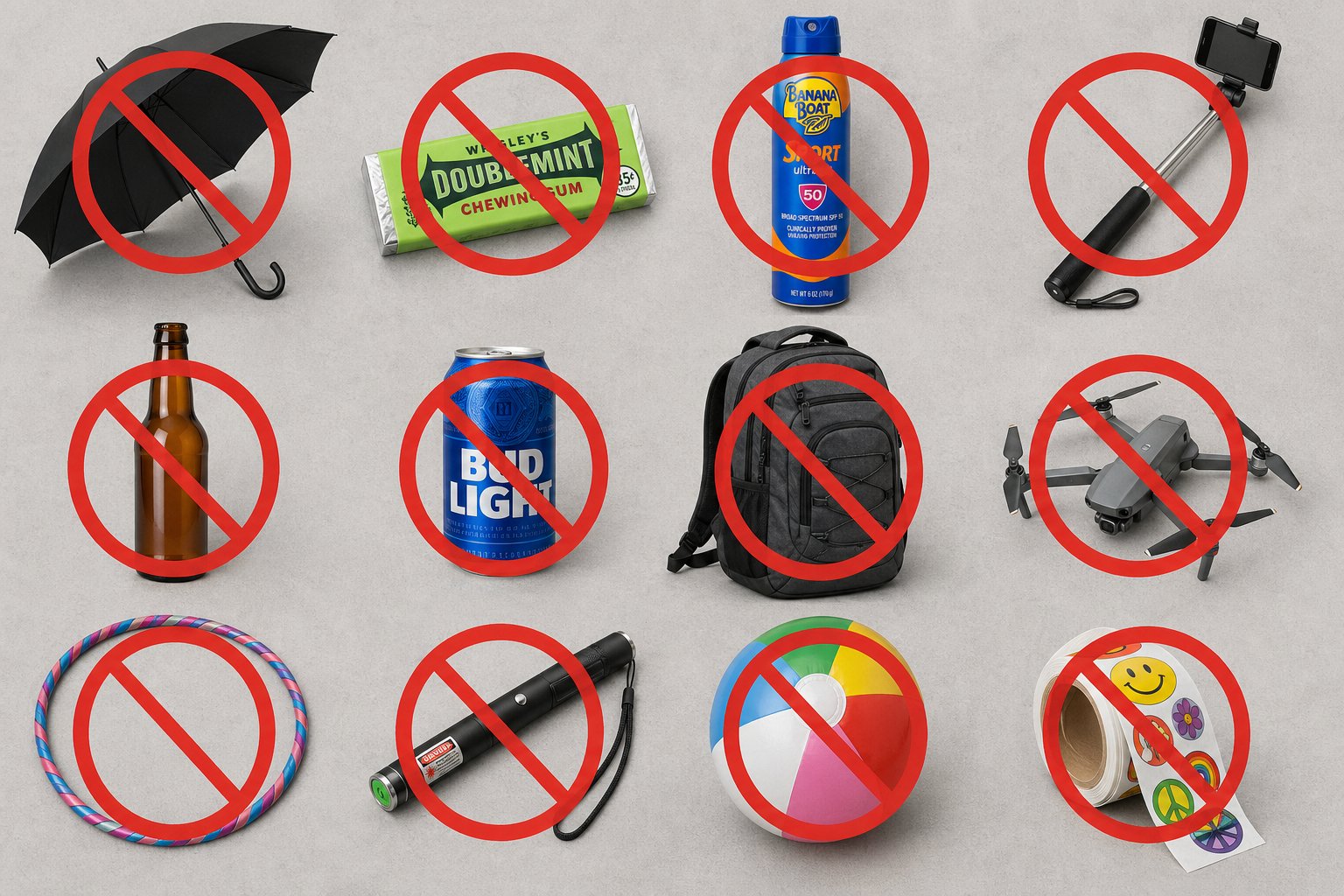 What to Bring to Red Rocks (And What You Can't)