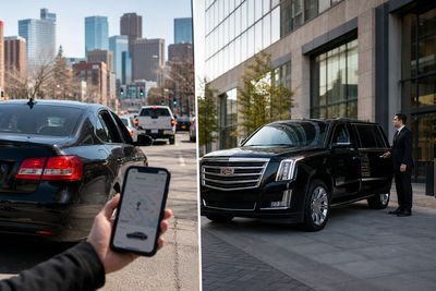 Uber Black vs Private Chauffeur Denver